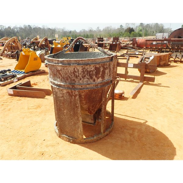 Concrete bucket