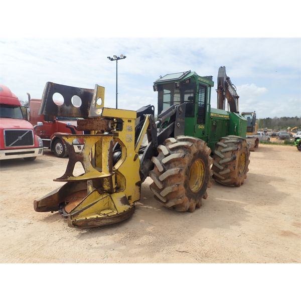 2013 JOHN DEERE 643K Feller Buncher