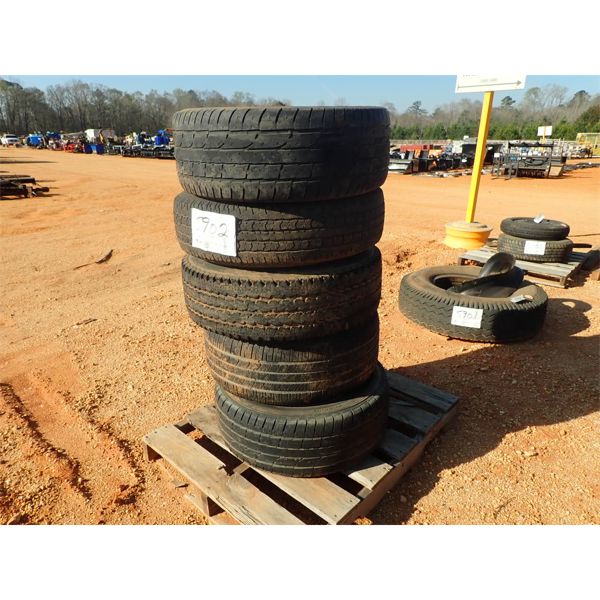 (5) TIRES W/RIMS