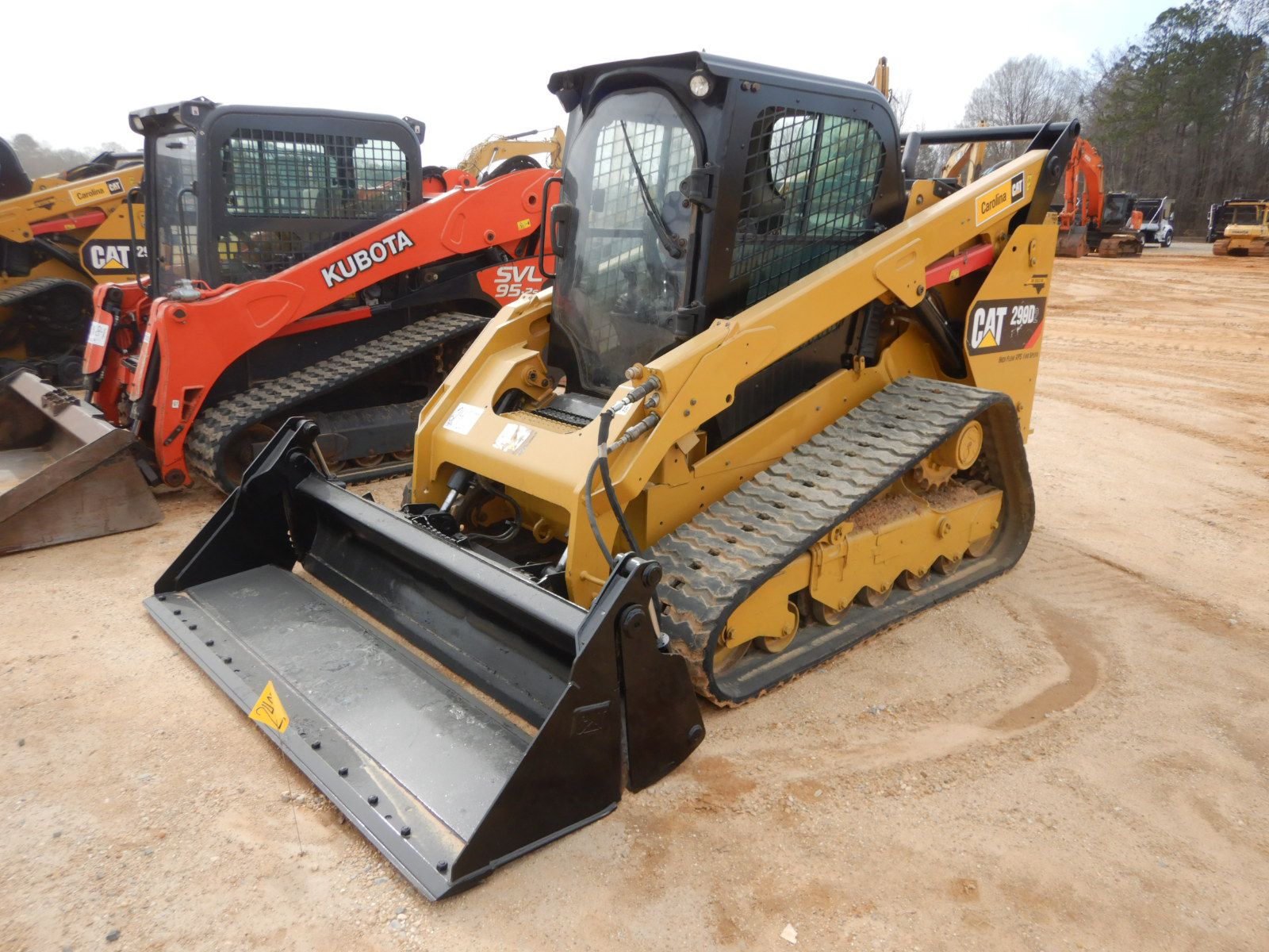 2016 CAT 299D2 Skid Steer Loader Crawler J.M. Wood Auction Company