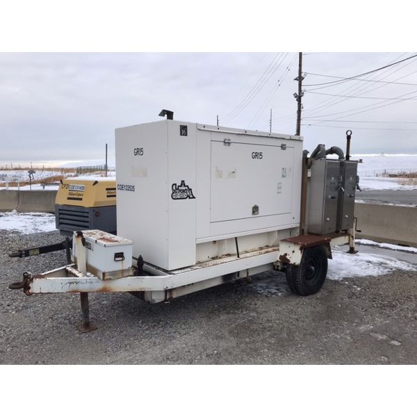 Generator trailer mtd, 70-84 KVA
