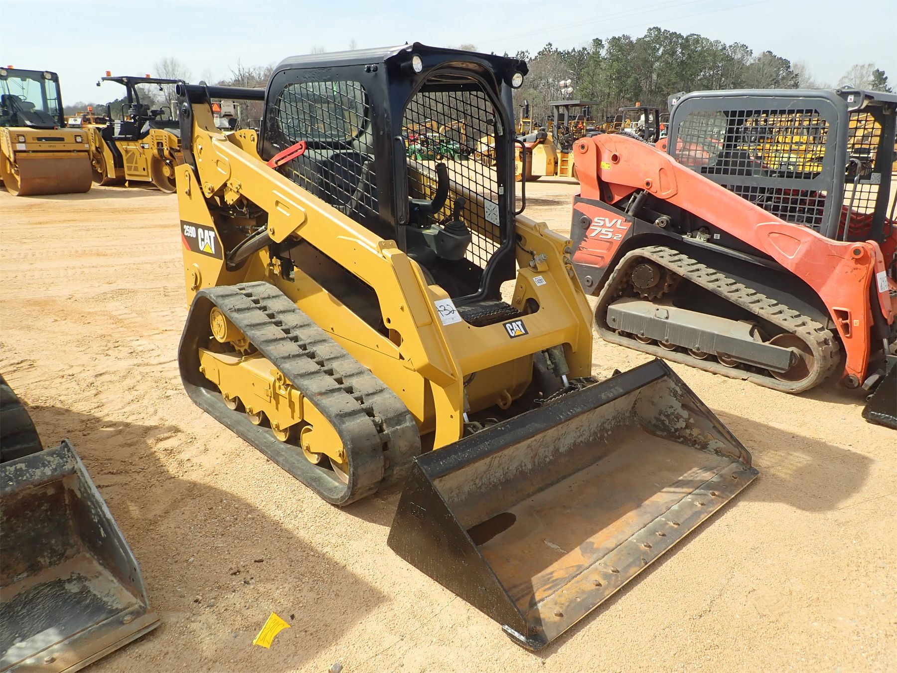 2015 CAT 259D Skid Steer Loader Crawler