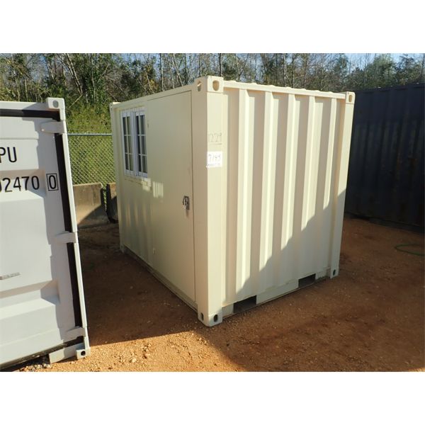 78" x 8' steel office container