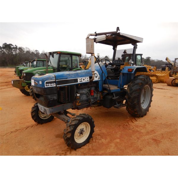 1995 FORD 7840 SLE Farm Tractor