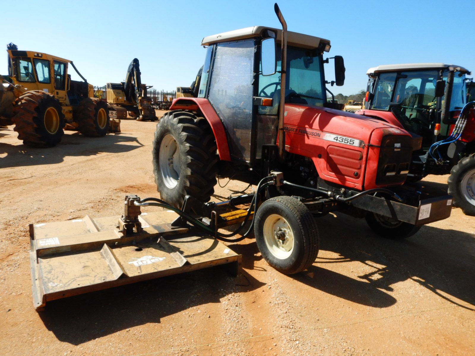 2003 MASSEY FERGUSON 4355 Farm Tractor - J.M. Wood Auction Company, Inc.