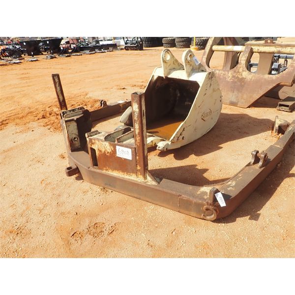 C-frame, fits crawler tractor 