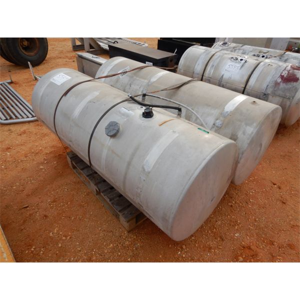 (2) aluminum 150 gallon fuel tanks