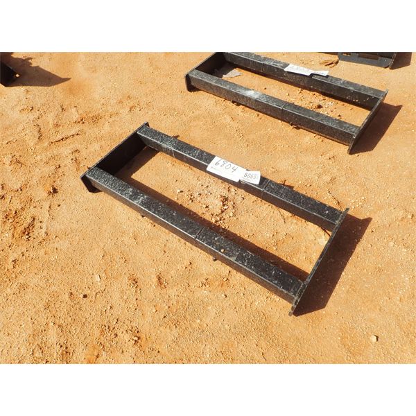 Weld on tube frame, fits skid steer loader