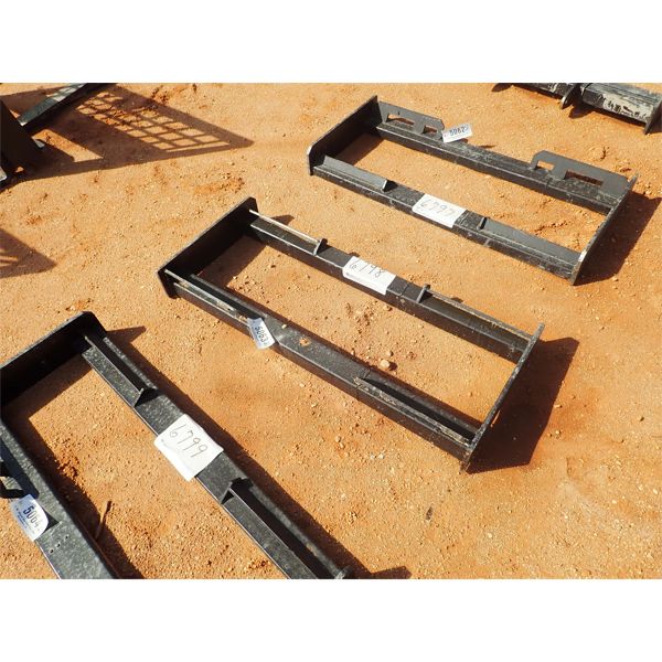 Weld on tube frame, fits skid steer loader