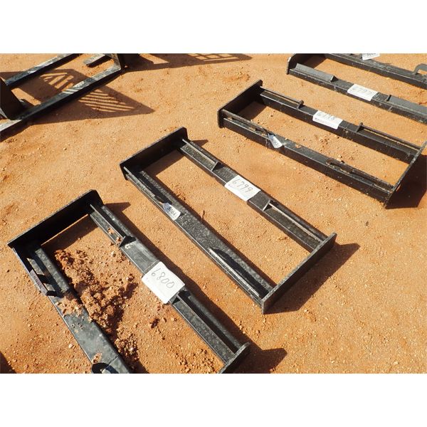 Weld on tube frame, fits skid steer loader