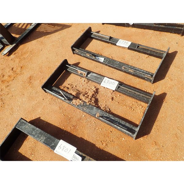 Weld on tube frame, fits skid steer loader