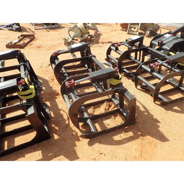 EXTREME 78" HD root grapple, fits skid steer loader