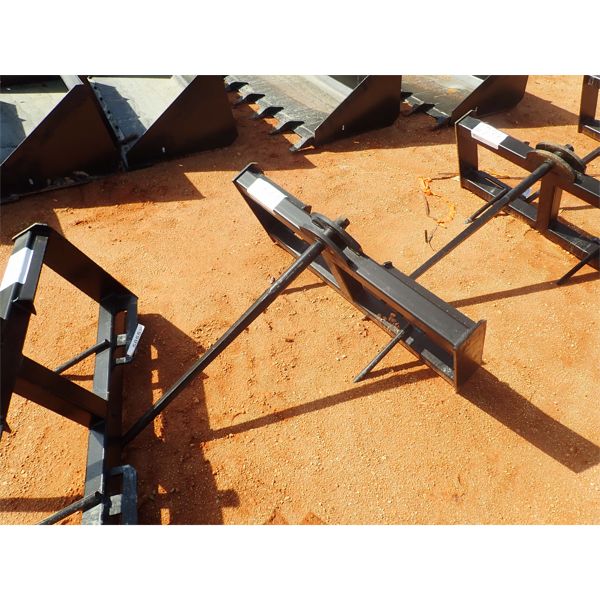 Hay spear, fits skid steer loader 
