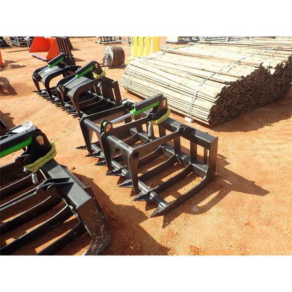 E SERIES 58" root grapple, fits skid steer loader