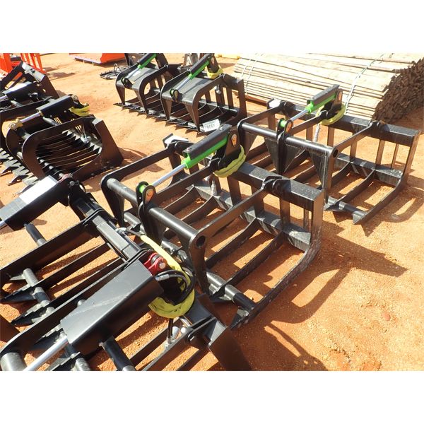 E SERIES 56" root grapple, fits skid steer loader