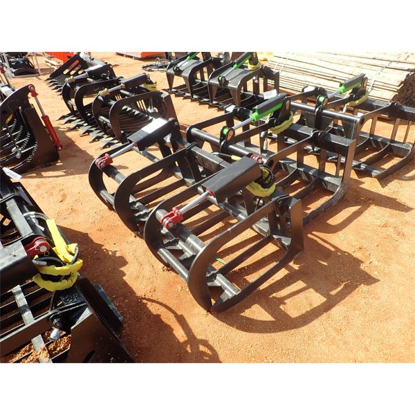 EXTREME 60" root grapple,  fits skid steer loader