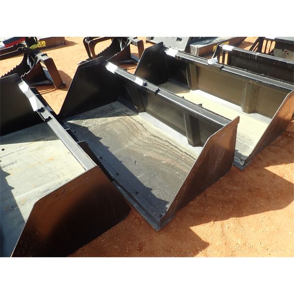 78" snow/litter bucket w/B.O.C.E., fits skid steer loader 