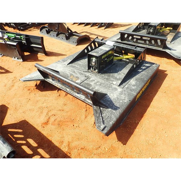68" brush cutter, fits skid steer loader