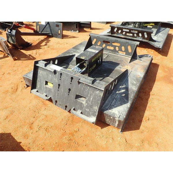 68" brush cutter, fits skid steer loader 