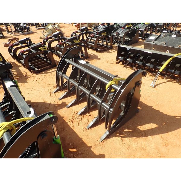 EXTREME 66" root rake, fits skid steer loader 