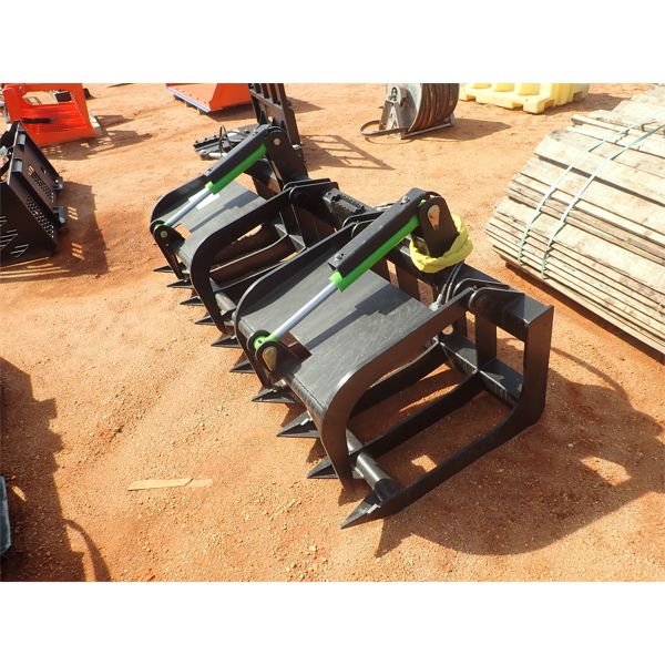EXTREME HD 80" root grapple, fits skid steer loade