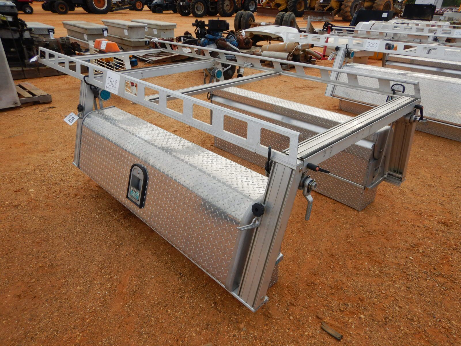 System One Tool Rack SYSTEM ONE aluminum tool boxes w/rack