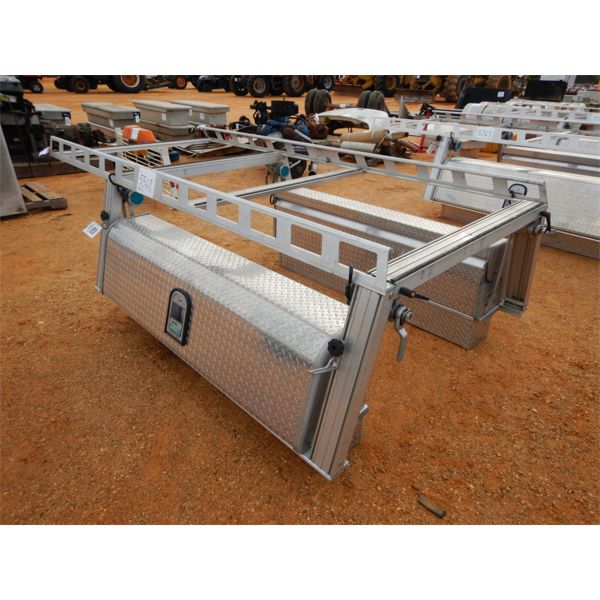 SYSTEM ONE  aluminum tool boxes w/rack