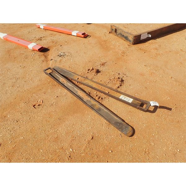 (1) set 72" HD fork extension