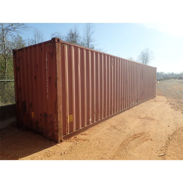 40' steel shipping container