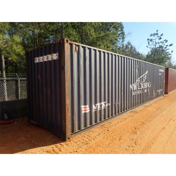40' steel shipping container