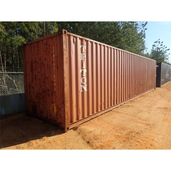40' steel shipping container