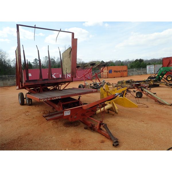 NEW HOLLAND 1030 hay bale accumulator, stackliner, new tires & chains