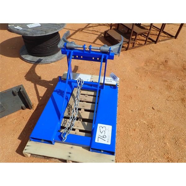 Vestil drum lifter, fits forklift 