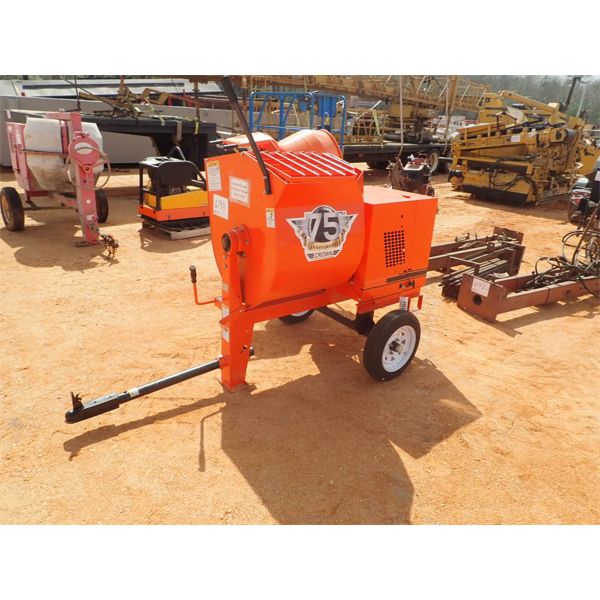 (Unused) Crown 8S mortar mixer, gas engine 