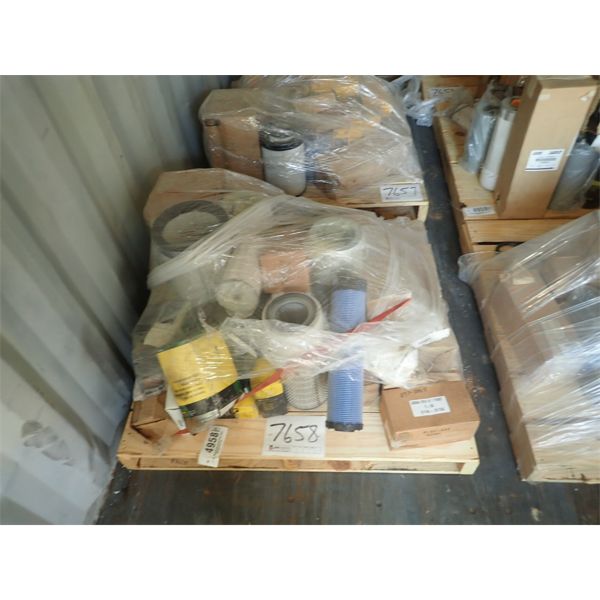 1 pallet misc filters (in container) 