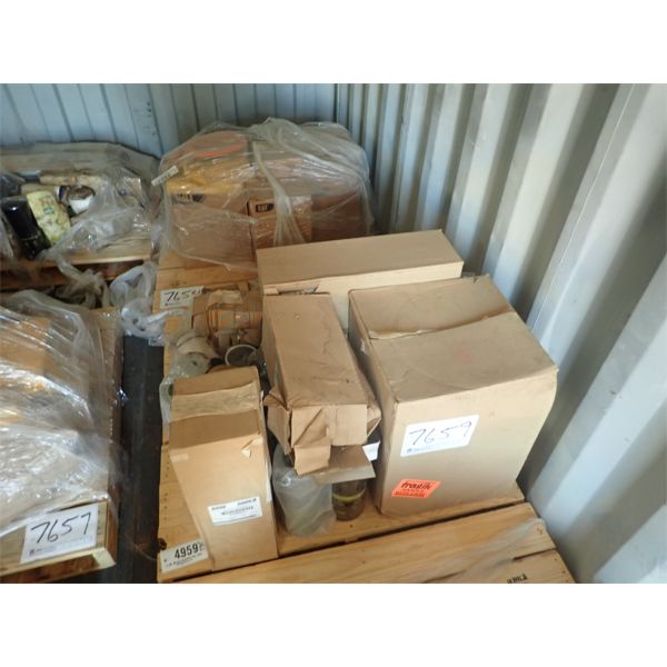 1 pallet misc filters (in container)