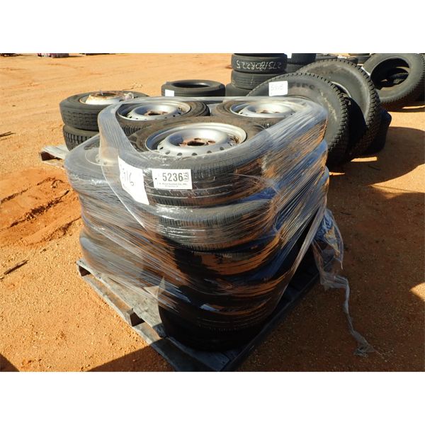 (23) 155/80R13 tires & rims 