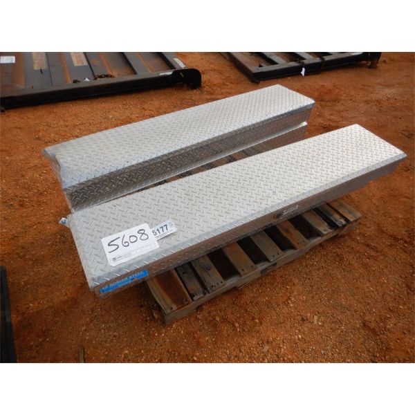 (2) 65" pick up tool boxes