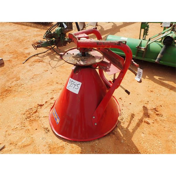 Seed/fertilizer spreader, 3 PTH, PTO driven