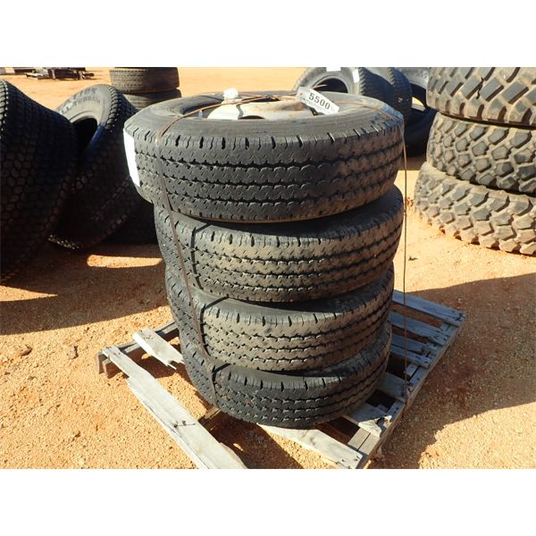 Michelin 235/85R16 tires w/rims