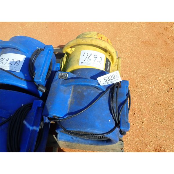 (2) Dayton carpet dryer