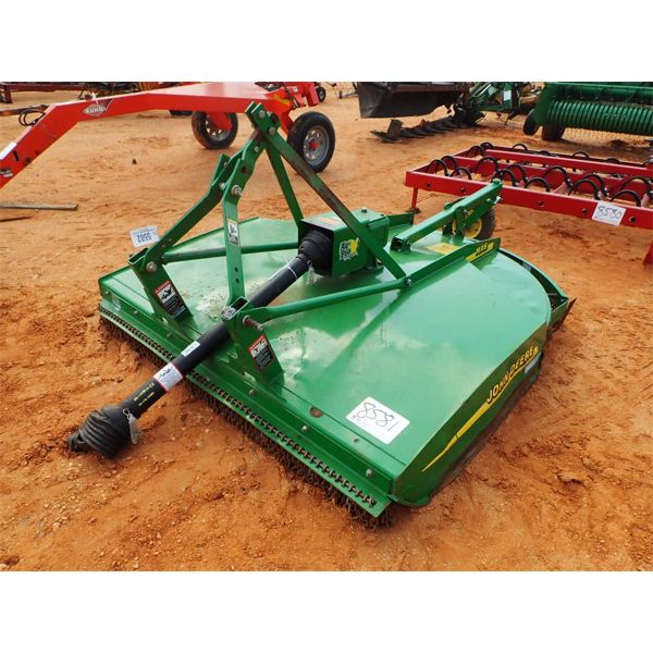 JOHN DEERE MX6 6' brush cutter bush hog, 3 pth, PTO driven, S/N: 1P00MX6CPHP068521