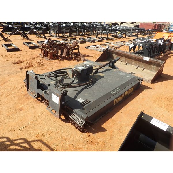 6' brush cutter, for skid steer loader 