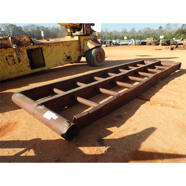 21' log skating platform 