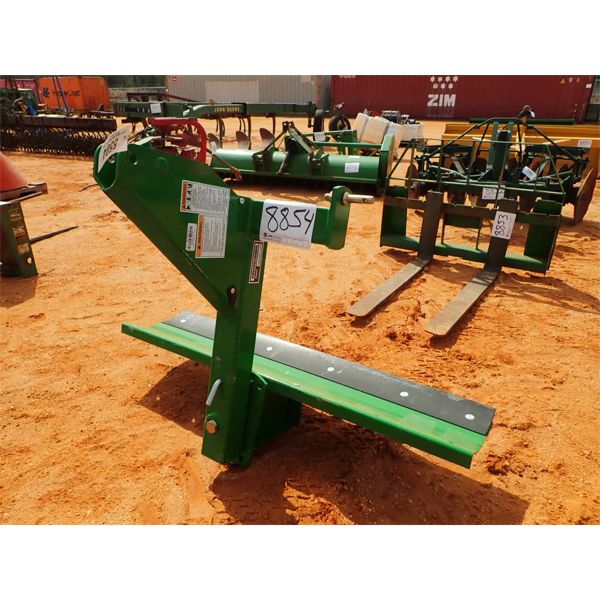 JOHN DEERE 5' scraper blade, 3 pth