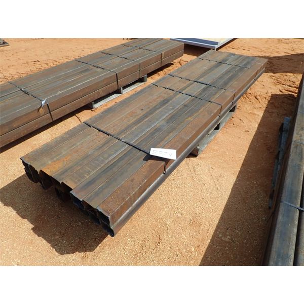 (16) 4" x 4" x 10' sq metal tubing