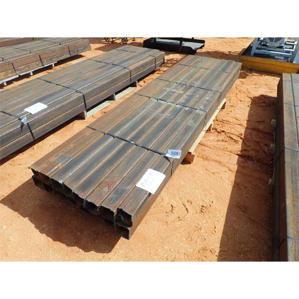 4" x 4" x 10' sq metal tubing