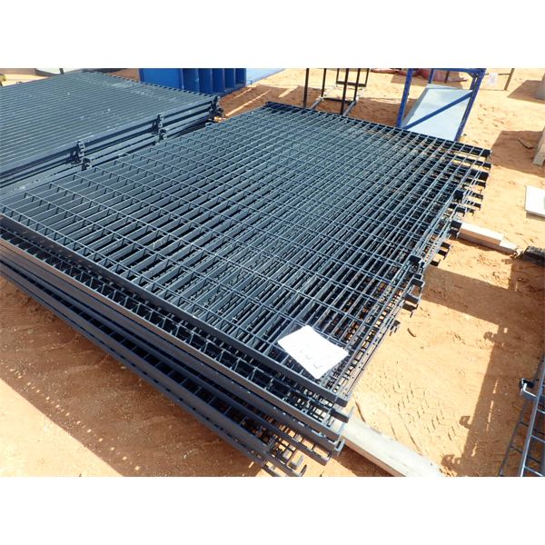 (12) 66" x 93" metal grating