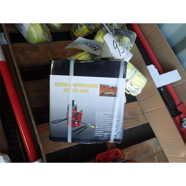 12 ton air/hyd jack (in container)