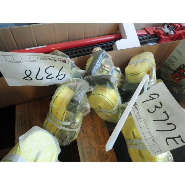 (4)  2" X 20' tie down strap (in container)